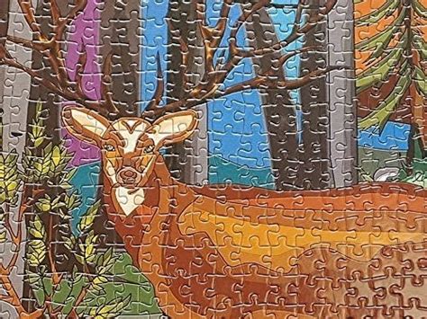 JaCaRou Puzzles My Deer Friend 1000 Stukjes Puzzles Puzzelplaza