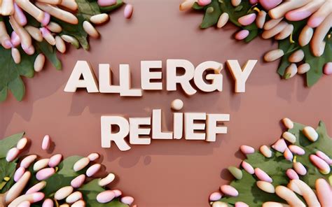 Premium AI Image | Allergy relief