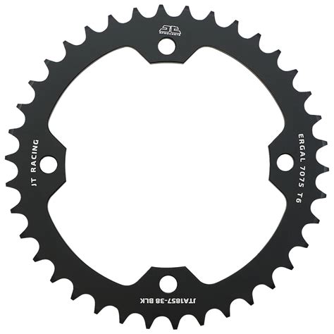 JT Racelite Aluminum Black Rear Sprocket 38 Tooth JTA1857 38BLK EBay