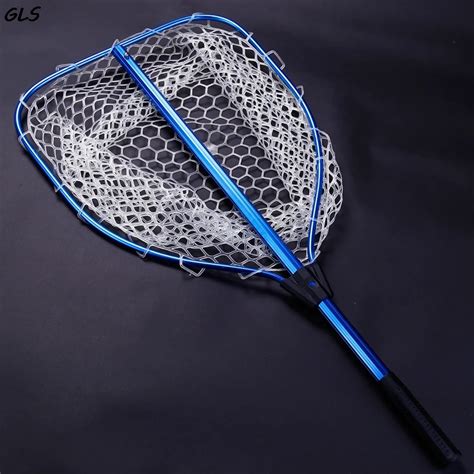 130 Cm Telescoping Fly Fishing Net Aluminum Alloy Foldable Landing Net