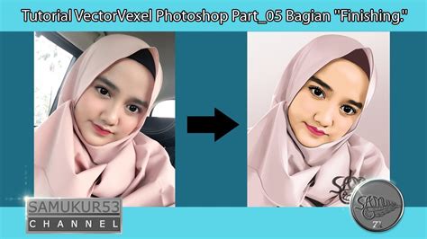 Tutorial Vector Vexel Photoshop Part Bagian Finishing Youtube