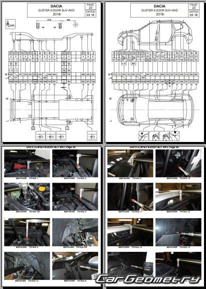 Dacia Duster Body Dimensions Cargeometry Vehicle Structural