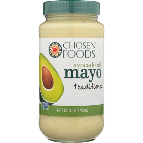 Chosen Foods Mayo Avocado Oil Oz Elements Of Nutrition