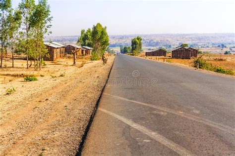 Rural Landscape In Ethiopia Editorial Stock Image Image Of Outdoors