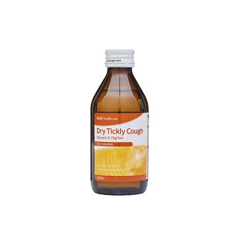 Bells Dry Tickly Cough Syrup 200ml Pharmacyplus