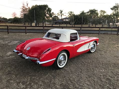 1959 Chevrolet Corvette C1 Convertible Jcw5044544 Just Cars