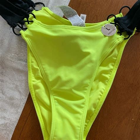 Forever Swim Nwt Forever High Leg Neon Bikini Bottom Poshmark