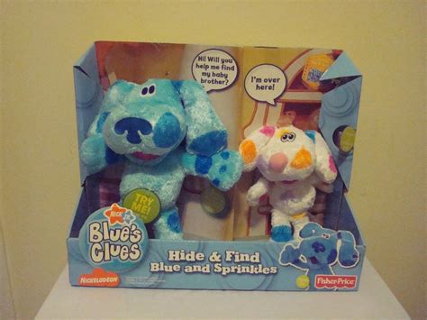 Brand New 2007 Blues Clues Hide And Find Blue And Sprinkles 1807236860