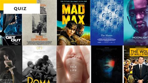 Quiz Cinéma impossible de reconnaître ces 8 affiches de la décennie