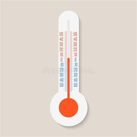 Thermometer Logo. Temperature Icon Stock Vector - Illustration of ...