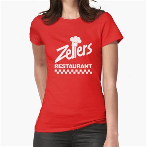 "Zellers Restaurant (White logo)" T-shirt by StudioMarimo | Redbubble