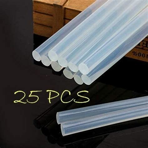 Pcs Transparent Hot Melt Glue Gun Stick Mm Thickness Cm Length Made In Taiwan Price In