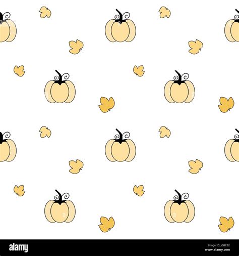 Cute Seamless Vector Pattern Background Illustration With Yellow