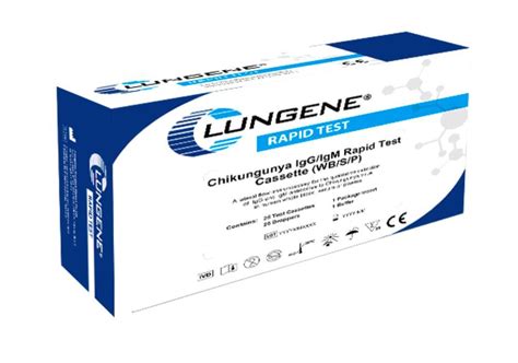 Medical Diagnostic Kit Chikungunya Igg Igm Rapid Test Kit With Ce