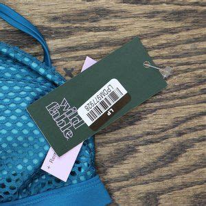 Wild Fable Tops Nwt Wild Fable Womens Crochet Overlay Triangle Bikini Top S Blue