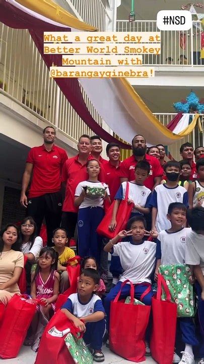 Ginebra Outreach Program At Better World Smokey Mountain Video