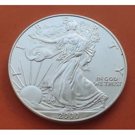 LA DE LA FOTO ESTADOS UNIDOS 1 DOLAR 2000 EAGLE LIBERTY MONEDA DE