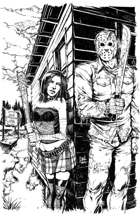 Cassie VS Jason Commission By Danielleister On DeviantArt Monster