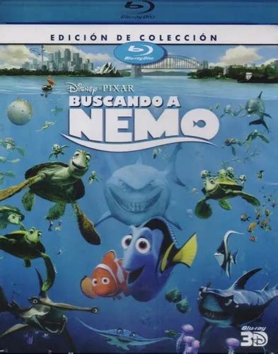 Buscando A Nemo Blu Ray 3d Película Disney Nuevo