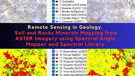 Soil And Rocks Minerals Mapping From Aster Imagery Using Spectral Angle