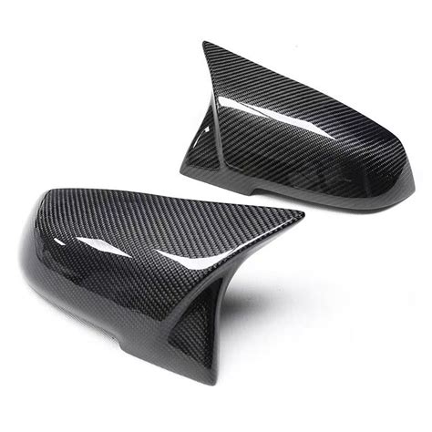 Coque De Rétroviseur Motif Fibre De Carbone Pour Bmw Série 1 2 3 4 X Accessoires Pour Modèles