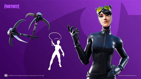 Fortnite Catwomans Grappling Claw Pickaxe Dlc Youtube