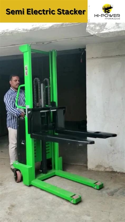 Hp Semi Electric Stacker For Industrial Purposes Dc In Chennai Hi