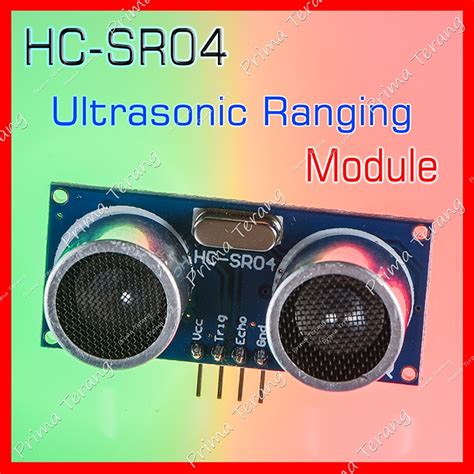 Jual HC SR04 Sensor Jarak Ultrasonik Ultrasonic Wave HC SR04 Arduino