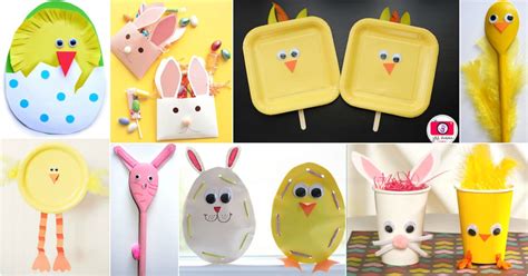 20 Easy Easter Crafts for Preschoolers and Toddlers