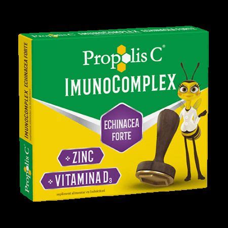 Propolis C Echinacea Forte Imunocomplex Comprimate Fit Farmacia