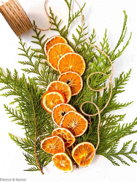 Easiest Way to Dry Orange Slices for Potpourri - Flavour and Savour