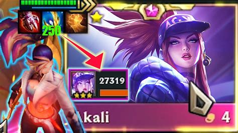 Akali ⭐⭐⭐ 27 K Dmg Carry Team Tft Set10 Patch 14 4 Ranked Youtube