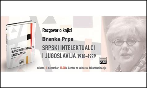 Razgovor O Knjizi Srpski Intelektualci I Jugoslavija