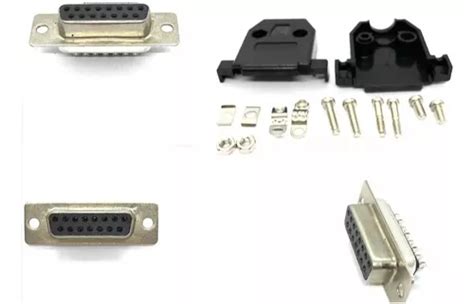 Kit Pe As Conector Db F Mea E Machos Capas Kit Pt Mercadolivre