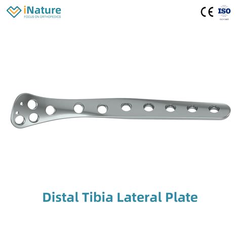 Bone Locking Plate Trauma Orthopedic Implants Distal Tibia Lateral