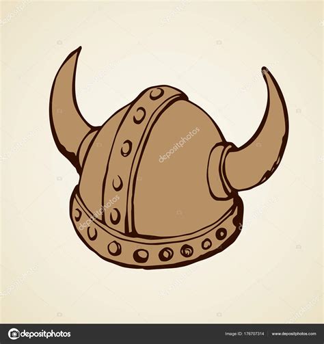 Viking Hat Drawing at GetDrawings | Free download