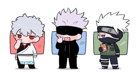 Gintoki x Gojo x Kakashi | Anime