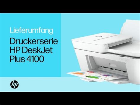 HP DeskJet Plus 4120 All In One Drucker Einrichtung HP Support