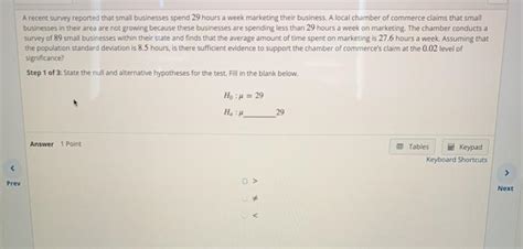 Solved A Recent Survey Reported That Small Businesses Spend Chegg