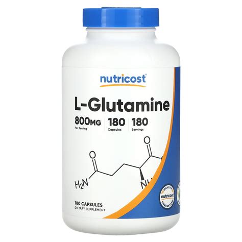 Nutricost L Glutamine Mg Capsules