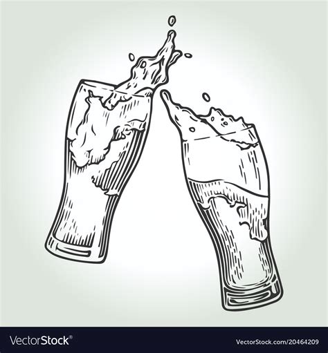 Beer splash1 Royalty Free Vector Image - VectorStock