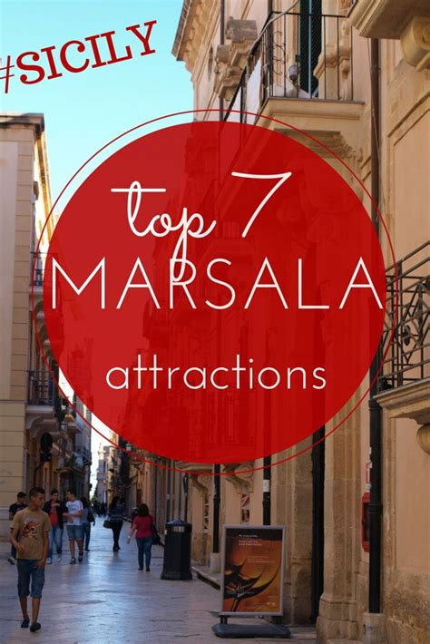 Marsala On The West Coast Of Sicily Italy Is One Of Its Most Beautiful