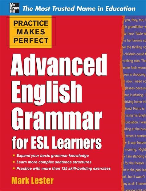 Practice Makes Perfect Advanced English Grammar For Esl Learners