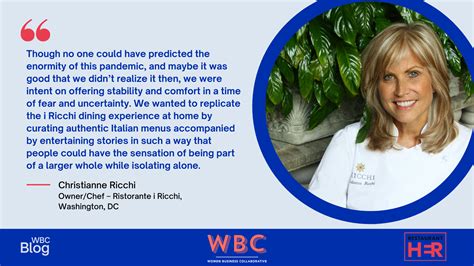 Chef Chris Ricchi featured by the Women Business Collaborative – i ...