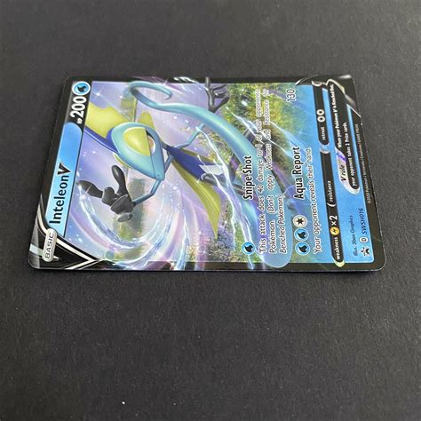 Mavin Inteleon V SWSH016 Pokémon TCG Black Star Promo Full Art Ultra