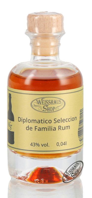 Diplomatico Reserva Exclusiva 12 YO Rum 40 Vol 0 70l Weisshaus Shop