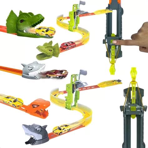 Pista De Corrida Tubarão Compatível Carrinho Hot Wheels MercadoLivre
