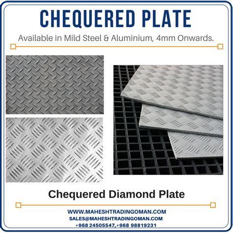 Chequered Plate Mahesh Trading Company Llc Oman