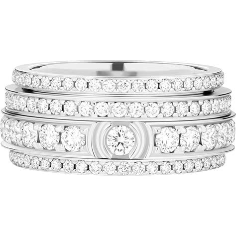 White Gold Diamond Ring - Piaget Luxury Jewelry G34P3O00