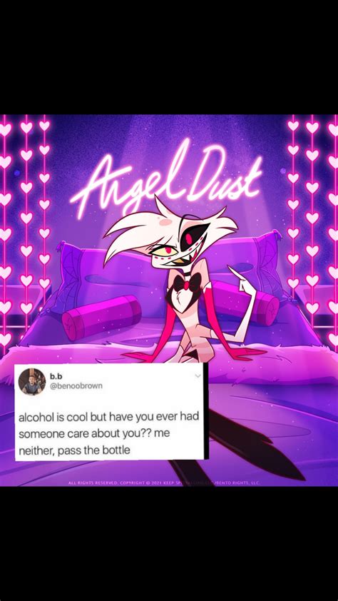 Hazbin Ideas On Tumblr Image Tagged With Hazbin Hotel Angel Dust Hazbin Hotel Meme